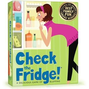 Check The Fridge - Kids Game Math Bluffing Card Game